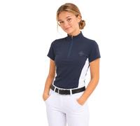 THKtack Girls Short Sleeve Riding Top |12-14 Years | Kids Equestrian Base Layer for Competition & Training | Horse Riding T-Shirt | Lightweight Riding Baselayer | Girls Wear Riding Shirt