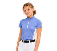 THKtack Girls Short Sleeve Riding Top |12-14 Years | Kids Equestrian Base Layer for Competition & Training | Horse Riding T-Shirt | Lightweight Riding Baselayer | Girls Wear Riding Shirt