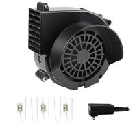 THkur Christmas Inflatable Replacement Fan Blower 12V 1.5A with 3 LED Light Replacement Blower for Inflatables for Halloween Holiday Party Yard Indoor Outdoor Decorations