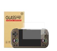 THLMT 1PCS Handheld Machine Screen Protector Compatible for Anbernic RG477M, Tempered Glass Film for Gaming Console Anti-scratch Protective 9H HD Film Guard (Film Only)