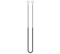 THLMT Anti-lost Earphone Lanyard Compatible for Google Pixel Buds Pro 2, Silicone Wireless Earphones Holder Rope Headphones Washable Neck Strap Wire Earbud Neckband (Lanyard Only) (black)