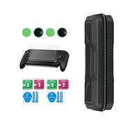 THLMT Carrying Case Bag+Joystick Cap+Tempered Glass Screen Protector Compatible for ROG Xbox Ally for Ally X, Travel Carry Storage Bag for Gaming Console EVA Shell Box Handheld Sleeve (Case Only)