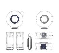 THLMT Charger Case Box Compatible for Oura Ring Gen 3, Smart Health Ring Fast Charger Protective TPU Cover Skin Shell Sleeve Organizer Pouch (Case Only) (Dark Blue)