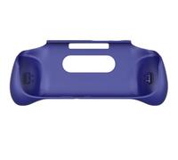 THLMT Grip Case Compatible for Retroid Pocket 5, Game Console TPU Grip Carrying Stand Holder Protective Grip Housing Shell Skin Handheld Gaming Bracket Case Accessories (Purple)