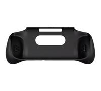 THLMT Grip Case Compatible for Retroid Pocket 5, Game Console TPU Grip Carrying Stand Holder Protective Grip Housing Shell Skin Handheld Gaming Bracket Case Accessories (Black)