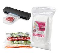 THLO INC Vacuum Sealer Bags 100pcs - 15x20cm BPA Free, Extra Thick 7.48 mil Reusable Food Grade Bags for Meat, Fish, Vegetables ，Freezer Safe