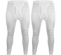 THMO 2 Pack Mens Long Johns Base Layer Underwear -