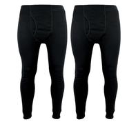THMO 2 Pack Mens Thermal Long Johns Winter Warm Base Layer Thermal Underwear Bottoms