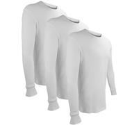 THMO 3 Pack Mens Thermal Base Layer Long Sleeve Top -