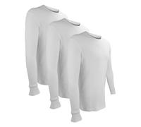 THMO 3 Pack Mens Thermal Underwear Top Winter Warm Base Layer Long Sleeve Top