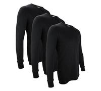 THMO 3 Pack Mens Thermal Underwear Top Winter Warm Base Layer Long Sleeve Top