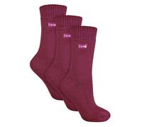 THMO - 3 Pack Multipack Ladies Thick Winter Warm Socks with Comfort Top