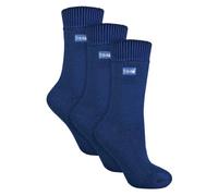 THMO - 3 Pack Multipack Ladies Thick Winter Warm Socks with Comfort Top