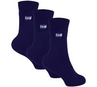 THMO 3 Pairs Kids Lined Thermal Socks - - Size: 7-8y