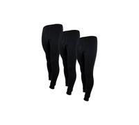 THMO Boy's 3 Pack Thermal Bottoms | Warm Base Layer Thermal Underwear Bottoms in Black | Size: 12-13 Years THMO Black 12-13 Years
