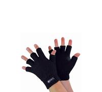 THMO Boy's 3M Thinsulate Fleece Lined Fingerless Gloves for Winter in Black | Size: 6-7 Years THMO Black 6-7 Years