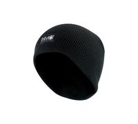 THMO Boy's Knitted Beanie Winter Hat with Soft Fleece in Black | Size: 11-13 Years THMO Black 11-13 Years