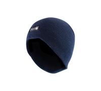 THMO Boy's Knitted Beanie Winter Hat with Soft Fleece in Navy | Size: 11-13 Years THMO Navy 11-13 Years