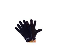 THMO Girl's Knitted Lined Thermal Gloves for Winter in Black | Size: 10-11 Years THMO Black 10-11 Years