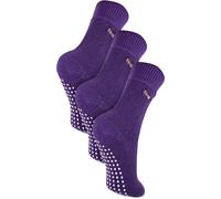 THMO Kids Indoor Slipper Socks with Grippers - - Size: 11-12y