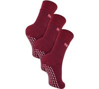 THMO Kids Indoor Slipper Socks with Grippers - - Size: 11-12y