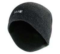 THMO Kids Knitted Beanie Winter Hat with Soft Fleece - 11-13 Years - Grey