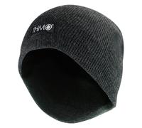 THMO Kids Knitted Beanie Winter Hat with Soft Fleece - 7-10 Years - Grey