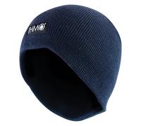 THMO Kids Knitted Beanie Winter Hat with Soft Fleece - 7-10 Years - Navy