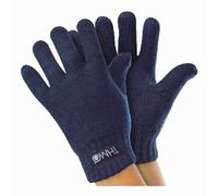THMO Kids Knitted Thinsulate Lined Thermal Gloves for Winter - 10-11 Years - Blue
