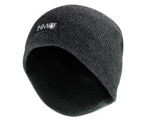 THMO Kids Thinsulate Beanie Hat Fleece Lined Winter Hat | Warm Thinsulate Knitted Beanie Hat (7-10 Years, Grey)