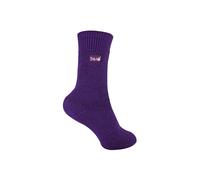 THMO Men's 1 Pack Thermal Socks for Winter in Purple | Size: 4-5 THMO Purple 4-5