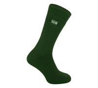 THMO Mens Fleece Lined Winter Thermal Socks - 6-11 - Forest Green