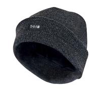 THMO Mens Outdoor Thermal Knitted 40g 3M Thinsulate Lined Beanie Hat - One Size - Charcoal