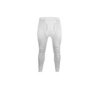 THMO Men's Thermal Super Soft & Warm Long Johns Bottoms in White | Size: XL THMO White XL