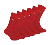 THMO Mens Thick Winter Thermal Socks with Seamless Toe (Multipack Options) - 6-11 UK - Red - 6 Pack