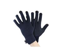 THMO Men's Touchscreen Gloves with Grips in Navy THMO Navy One Size