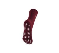 THMO Women's 1 Pack Cosy Non Slip Thermal Slipper Socks with Grippers in Burgundy | Size: 4-8 THMO Burgundy 4-8