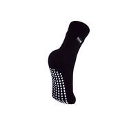 THMO Women's 1 Pack Indoor Thermal Slipper Socks with Grips in Black | Size: 4-5 THMO Black 4-5
