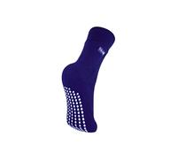 THMO Women's 1 Pack Indoor Thermal Slipper Socks with Grips in Navy | Size: 12-3 THMO Navy 12-3