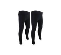 THMO Women's 2 Pack Thermal Bottoms Leggings for Winter in Black | Size: Medium/Large THMO Black M/L