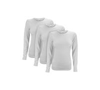 THMO Women's 3 Pack Long Sleeved Thermal Top for Winter in White | Size: S/M THMO White S/M