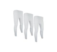 THMO Women's 3 Pack Thermal Bottoms Leggings for Winter in White | Size: Medium/Large THMO White M/L