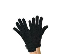 THMO Women's Outdoor Chenille 3M Fleece Lined Thinsulate Winter Gloves in Black THMO Black One Size