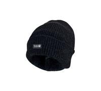 THMO Women's Thermal 40g 3M Insulation Fleece Lined Chenille Beanie Hat in Black THMO Black One Size