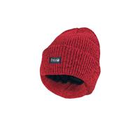 THMO Women's Thermal 40g 3M Insulation Fleece Lined Chenille Beanie Hat in Burgundy THMO Burgundy One Size