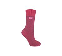 THMO Women's Thick Winter Thermal Socks with Seamless Toe in Dark Pink | Size: 4-8 THMO Dark Pink 4-8