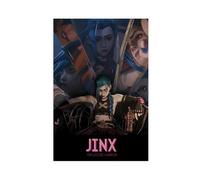 THNIKK Arcane Jinx Poster Canvas Poster Wall Art Decor Print Picture Paintings for Living Room Bedroom Decoration Unframe-style 08x12inch(20x30cm)