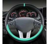 THNIKK Car Steering Wheel Cover for Lexus GS300 2011, Leather Steering Wheel Antislip Breathable Steering Wheel All-Season Comfort Odorless Protector Cover Accessories,green-O