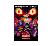 THNIKK Five Nights at Freddy's Game Cover Wall Art Decor Poster Canvas Poster Wall Art Decor Print Picture Paintings for Living Room Bedroom Decoration Unframe-style 08x12inch(20x30cm)