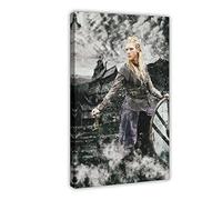 THNIKK Lagertha Goddess The Saga of Lagertha TV Series Cover Dormitory Bedroom Wall Art Deco Poster Canvas Poster Bedroom Decor Sports Landscape Office Room Decor Gift Frame-style 08x12inch(20x30cm)